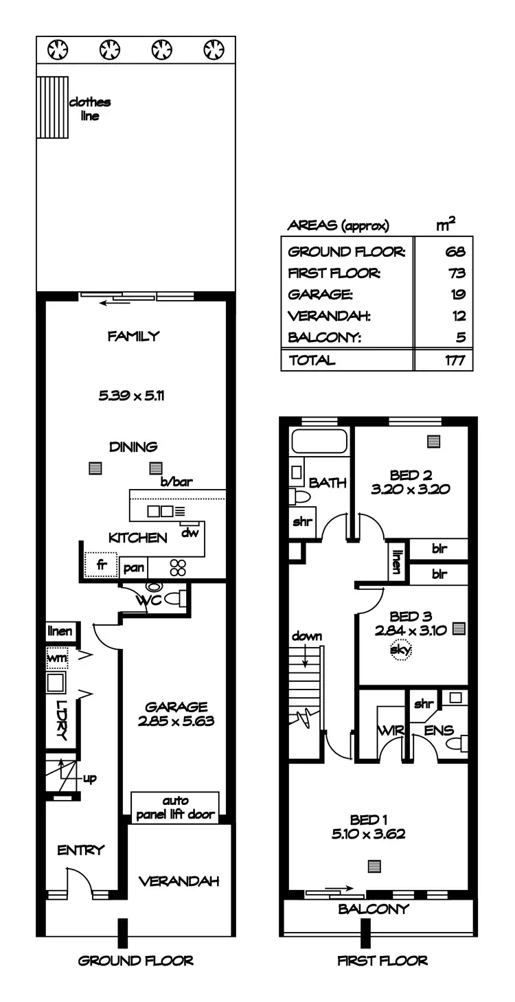 Floorplan of Homely house listing, 14E Rapid Avenue, Lightsview SA 5085