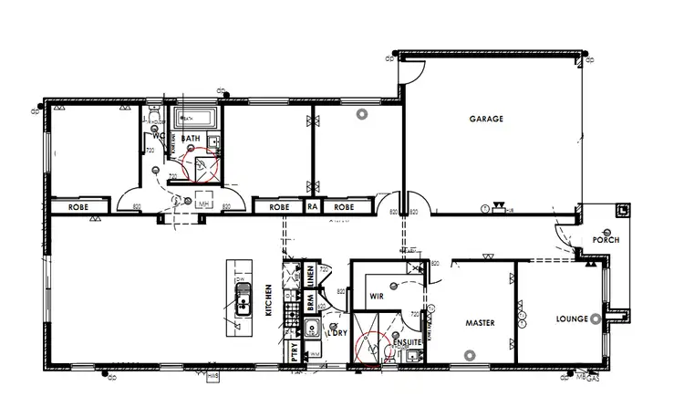Floorplan of Homely house listing, 6 Newmarket Street, Cranbourne East VIC 3977