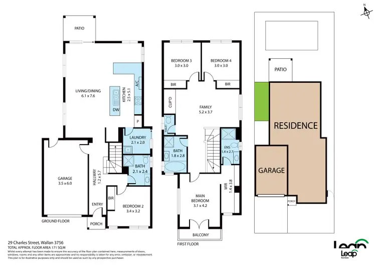 Floorplan of Homely house listing, 29 Charles Street, Wallan VIC 3756