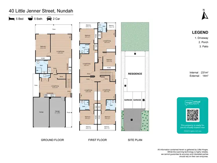 Floorplan of Homely unit listing, 40 Little Jenner Street, Nundah QLD 4012