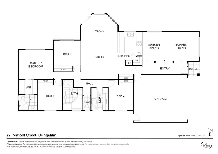Floorplan of Homely house listing, 27 Penfold Street, Gungahlin ACT 2912