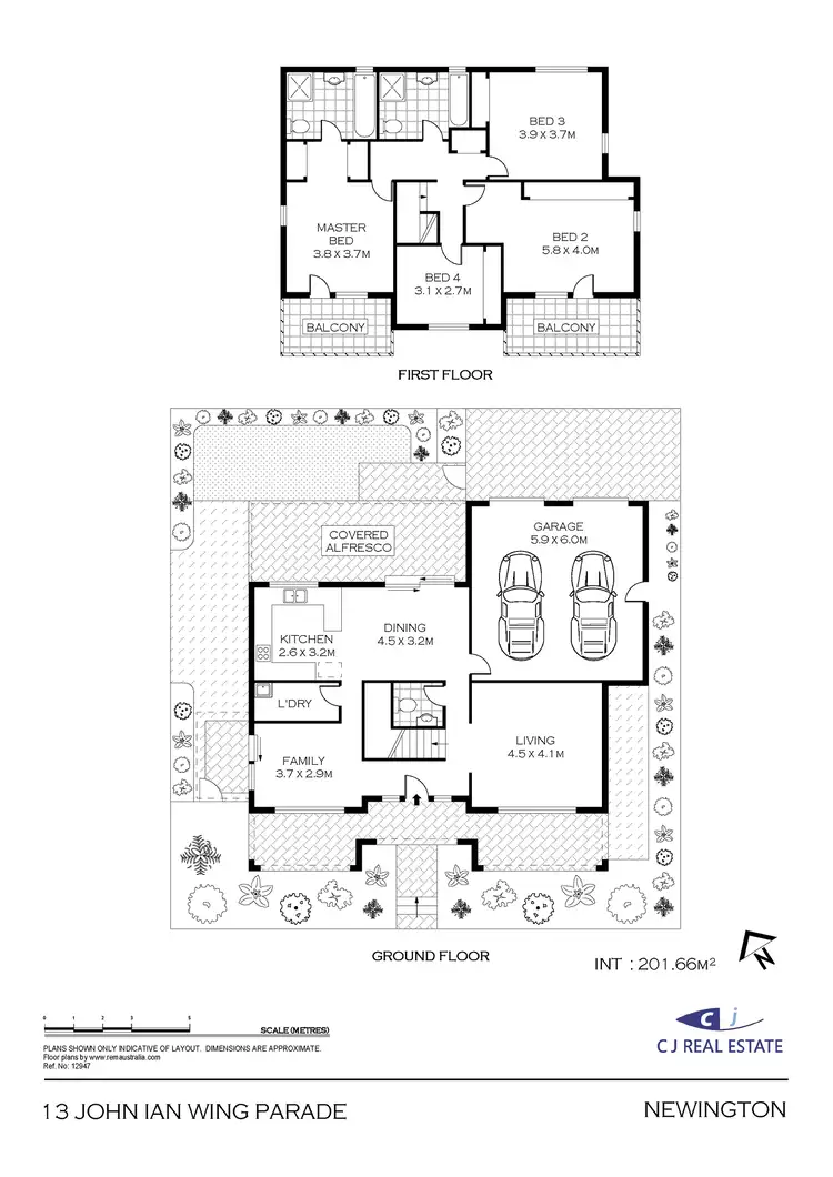 Floorplan of Homely house listing, 13 Wing Parade, Newington NSW 2127