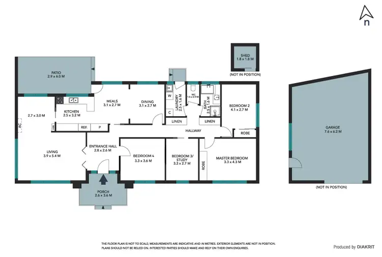 Floorplan of Homely house listing, 5 Summit Court, Lalor VIC 3075