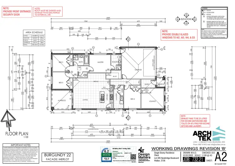 Floorplan of Homely house listing, 86 Newbridge Boulevard, Wallan VIC 3756
