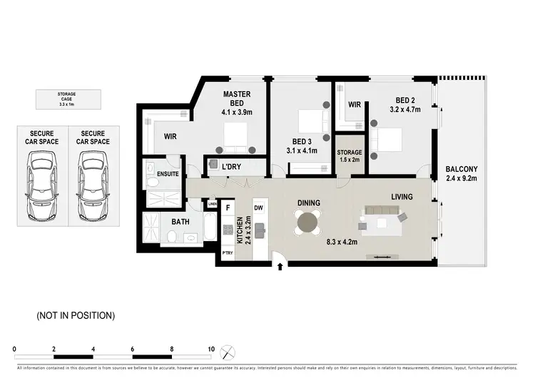 Floorplan of Homely apartment listing, 221/8 Roland St, Rouse Hill NSW 2155