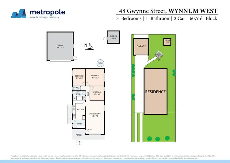 Floorplan of Homely house listing, 48 Gwynne Street, Wynnum West QLD 4178