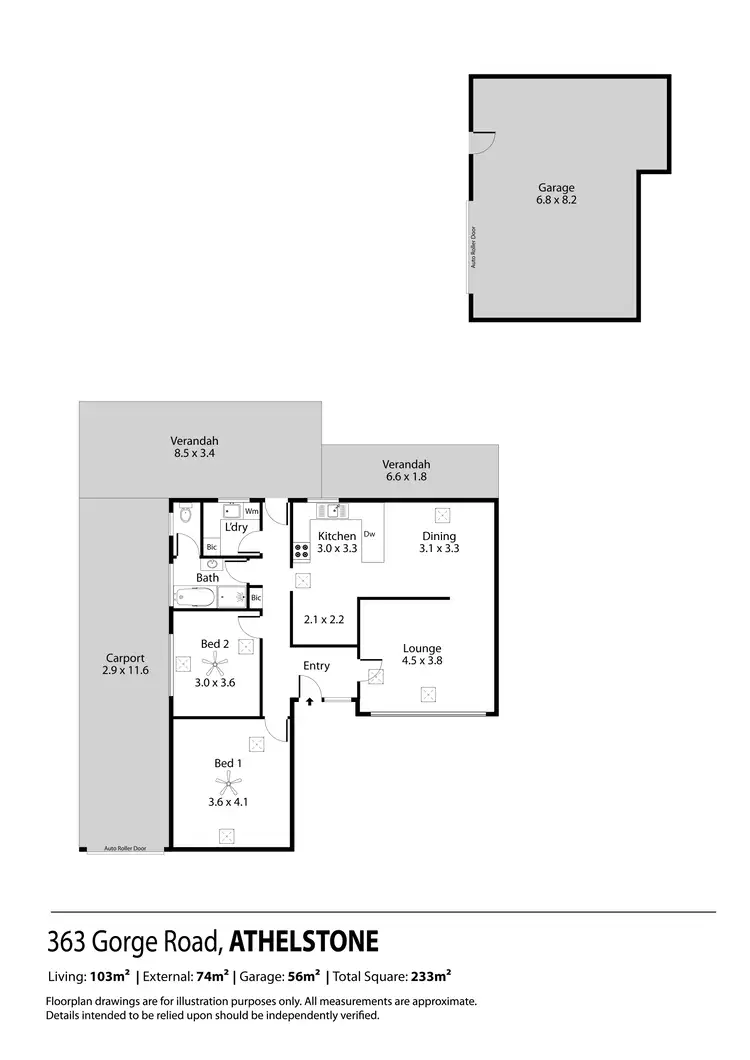 Floorplan of Homely house listing, 363 Gorge Rd, Athelstone SA 5076