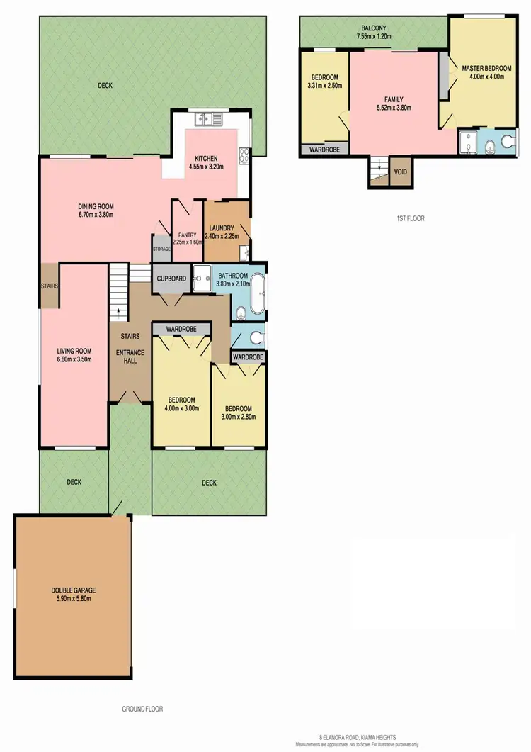 Floorplan of Homely house listing, 8 Elanora Road, Kiama Heights NSW 2533