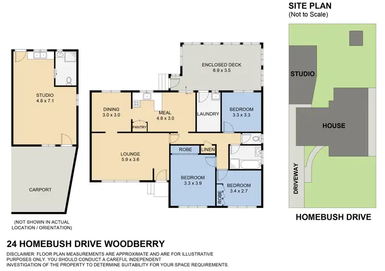 Floorplan of Homely house listing, 24 Homebush Drive, Woodberry NSW 2322