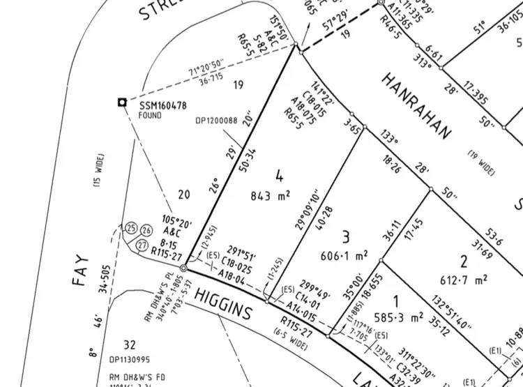 Floorplan of Homely land listing, Lot 4 / 13 Hanrahan St, Hamilton Valley NSW 2641