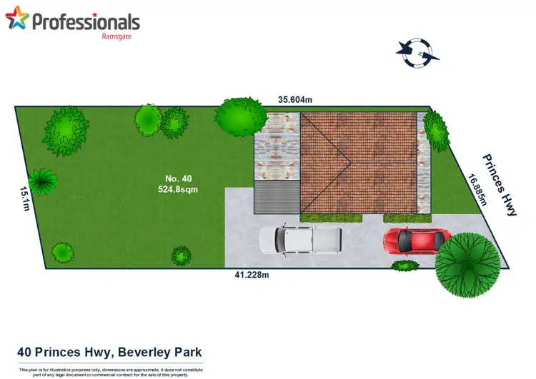 Floorplan of Homely house listing, 40 Princes Highway, Beverley Park NSW 2217
