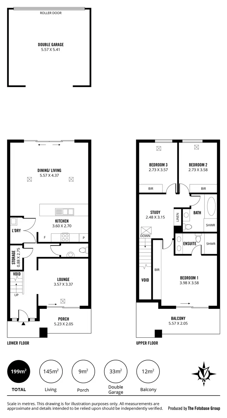 Floorplan of Homely townhouse listing, 7 Havan Lane, Munno Para SA 5115