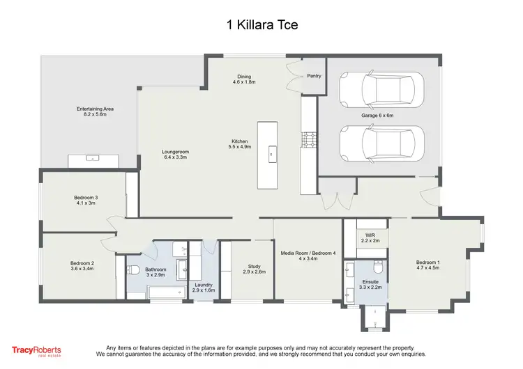Floorplan of Homely house listing, 1 Killara Terrace, Gledswood Hills NSW 2557