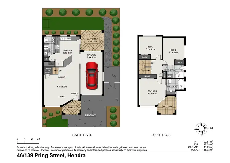 Floorplan of Homely house listing, 46/139 Pring Street, Hendra QLD 4011