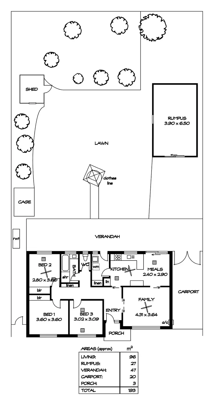 Floorplan of Homely house listing, 19 Karina Crescent, Holden Hill SA 5088