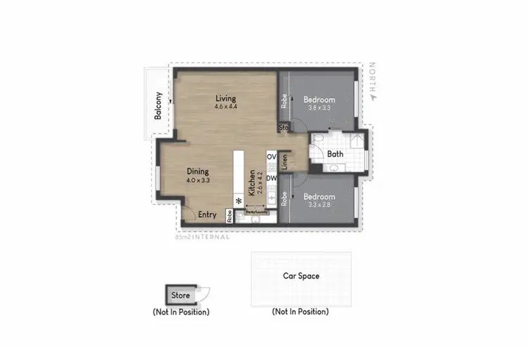 Floorplan of Homely unit listing, 10/1927 Gold Coast Highway, Burleigh Heads QLD 4220