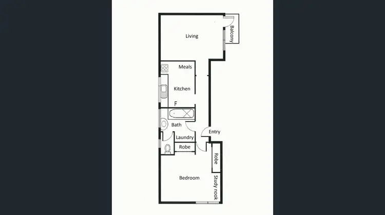 Floorplan of Homely unit listing, 11/9 Acacia St, Carnegie VIC 3163