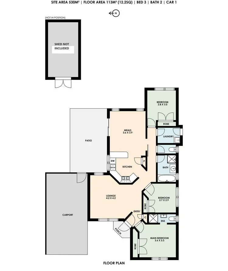 Floorplan of Homely house listing, 50 Coolong Avenue, Berwick VIC 3806
