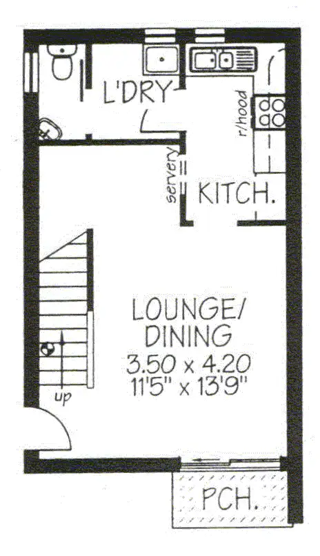 Floorplan of Homely unit listing, 4/1 South Street, Henley Beach SA 5022
