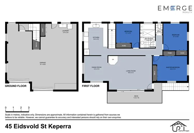 Floorplan of Homely house listing, 45 Eidsvold Street, Keperra QLD 4054