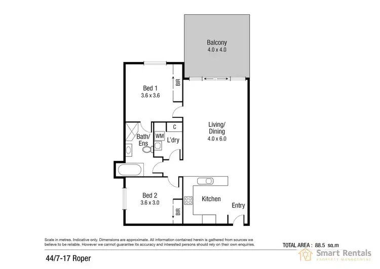 Floorplan of Homely house listing, 44/42 Warburton Street, North Ward QLD 4810