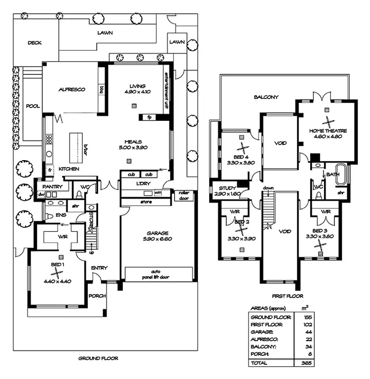 Floorplan of Homely house listing, 54 Waterford Circuit, Lightsview SA 5085