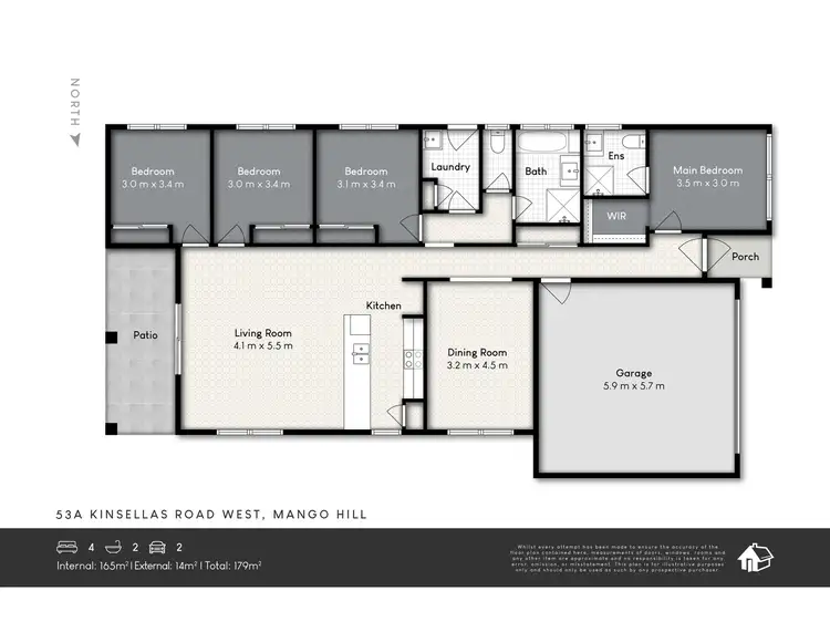 Floorplan of Homely house listing, 53a Kinsellas Road West, Mango Hill QLD 4509