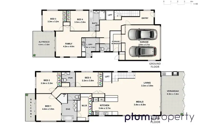 Floorplan of Homely house listing, 84 Pear Street, Greenslopes QLD 4120