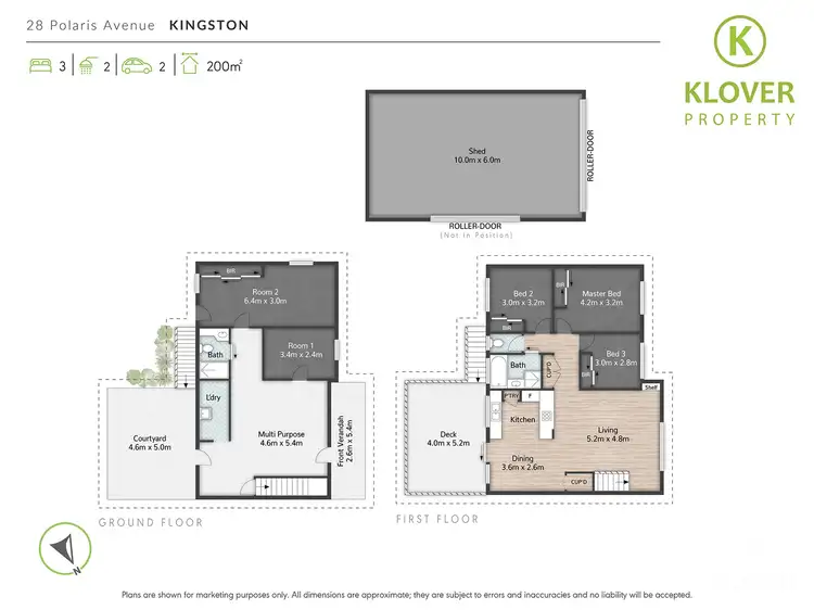 Floorplan of Homely house listing, 28 Polaris Avenue, Kingston QLD 4114
