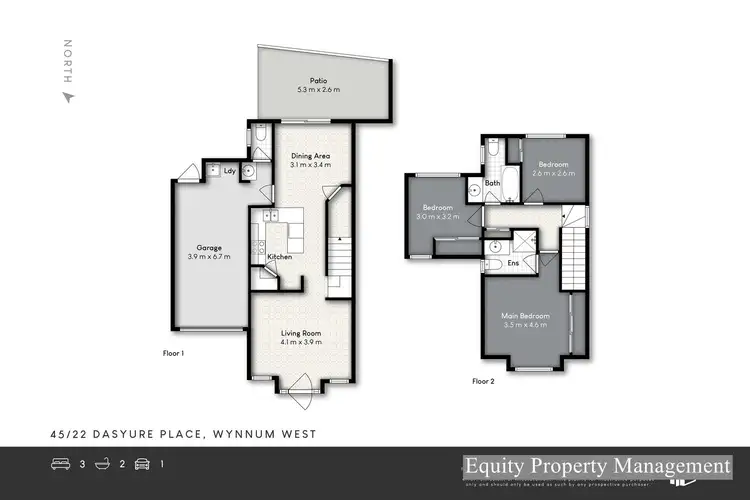 Floorplan of Homely townhouse listing, 45/22-37 Dasyure Place, Wynnum West QLD 4178