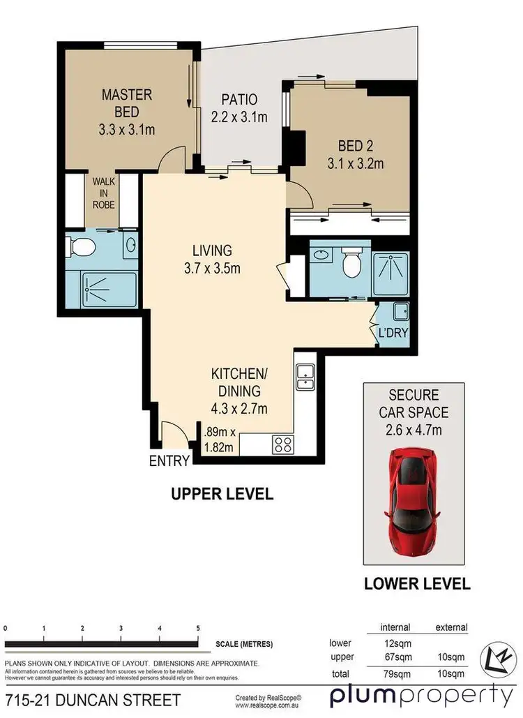 Floorplan of Homely apartment listing, 715/21 Duncan Street, West End QLD 4101