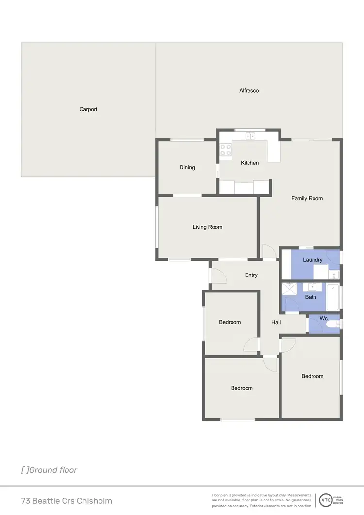 Floorplan of Homely house listing, 73 Beattie Crescent, Chisholm ACT 2905