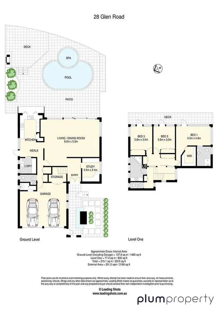 Floorplan of Homely house listing, 28 Glen Road, Toowong QLD 4066