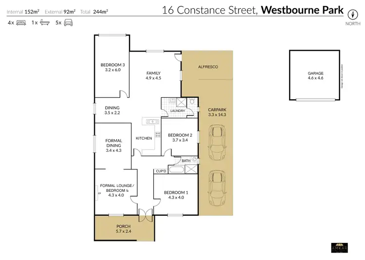Floorplan of Homely house listing, 16 Constance Street, Westbourne Park SA 5041