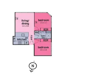 Floorplan of Homely house listing, 4005/60 A'Beckett Street, Melbourne VIC 3000