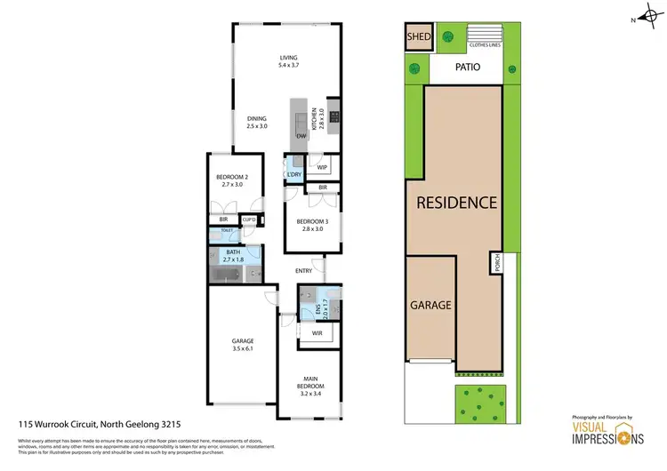Floorplan of Homely house listing, 115 Wurrook circuit, North Geelong VIC 3215