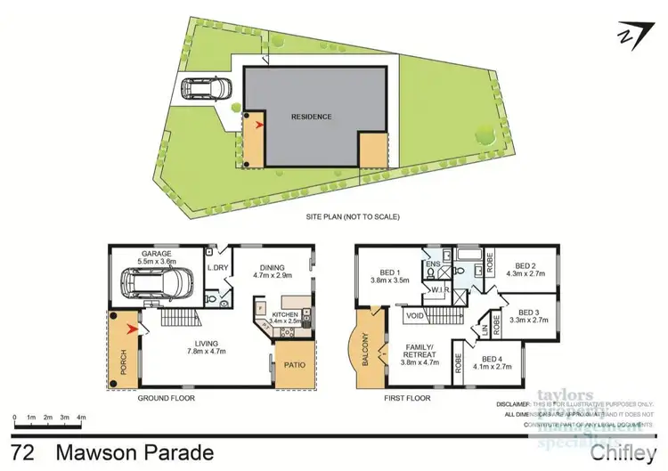 Floorplan of Homely house listing, 72 Mawson Parade, Chifley NSW 2036