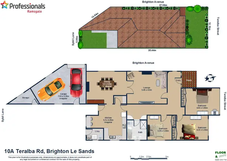 Floorplan of Homely house listing, 10A Teralba Road, Brighton-Le-Sands NSW 2216