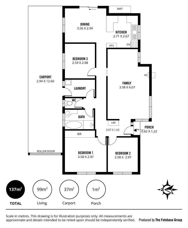 Floorplan of Homely house listing, 52 Richards Drive, Morphett Vale SA 5162