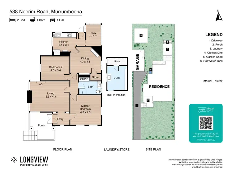 Floorplan of Homely house listing, 538 Neerim Road, Murrumbeena VIC 3163