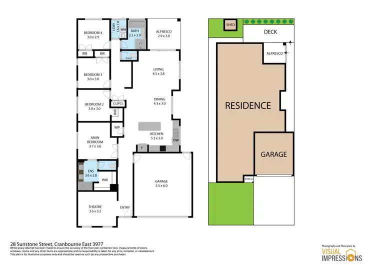Floorplan of Homely house listing, 28 Sunstone Street, Cranbourne East VIC 3977