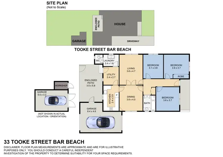 Floorplan of Homely house listing, 33 Tooke Street, Cooks Hill NSW 2300