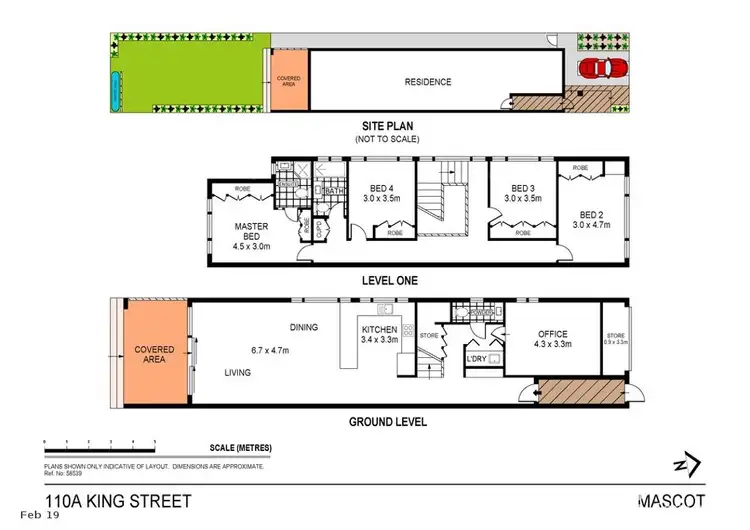 Floorplan of Homely house listing, 110A King Street, Mascot NSW 2020