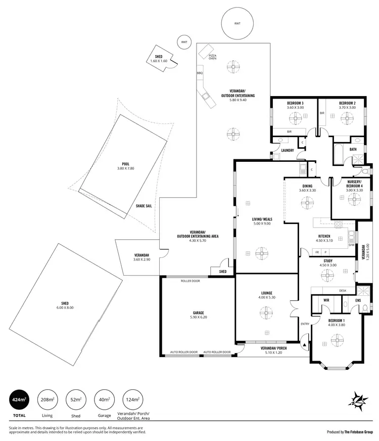 Floorplan of Homely house listing, 9 Mahogany Court, Craigmore SA 5114