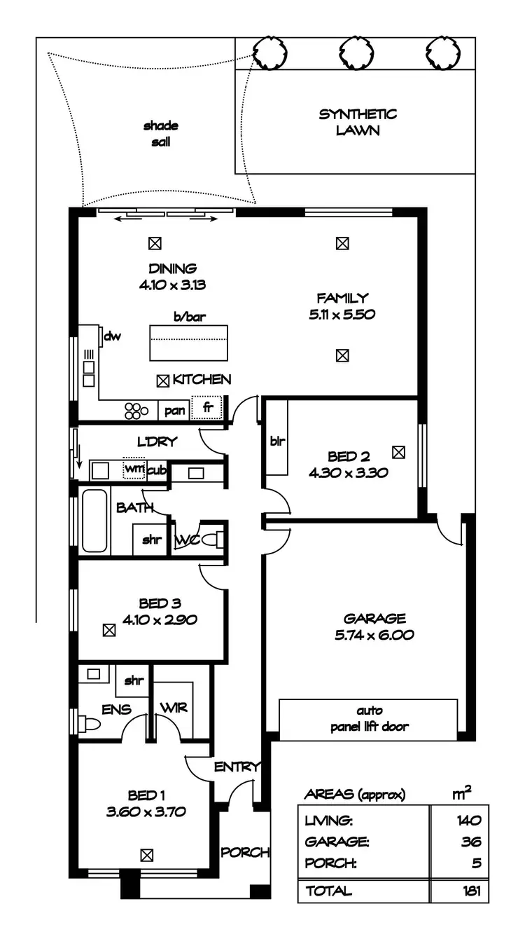 Floorplan of Homely house listing, 14B Harris Road, Vale Park SA 5081