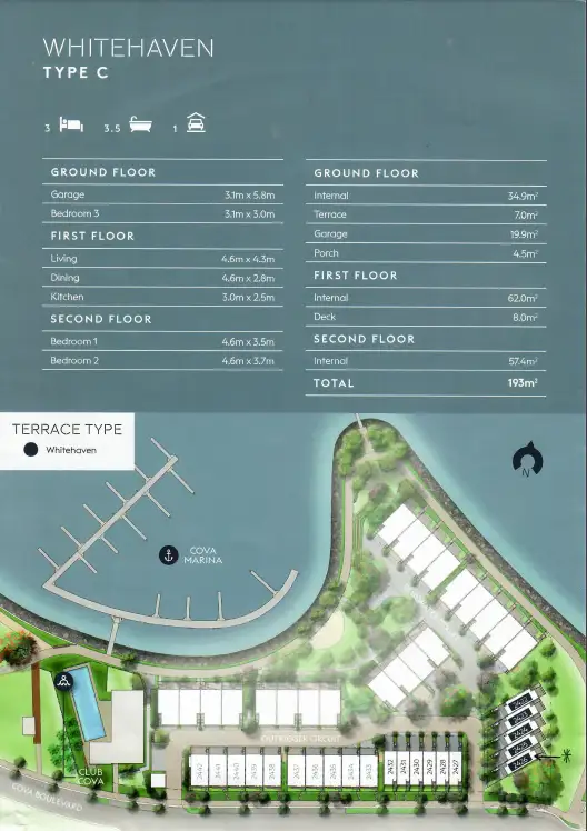 Floorplan of Homely house listing, 42 Outrigger Circuit, Hope Island QLD 4212