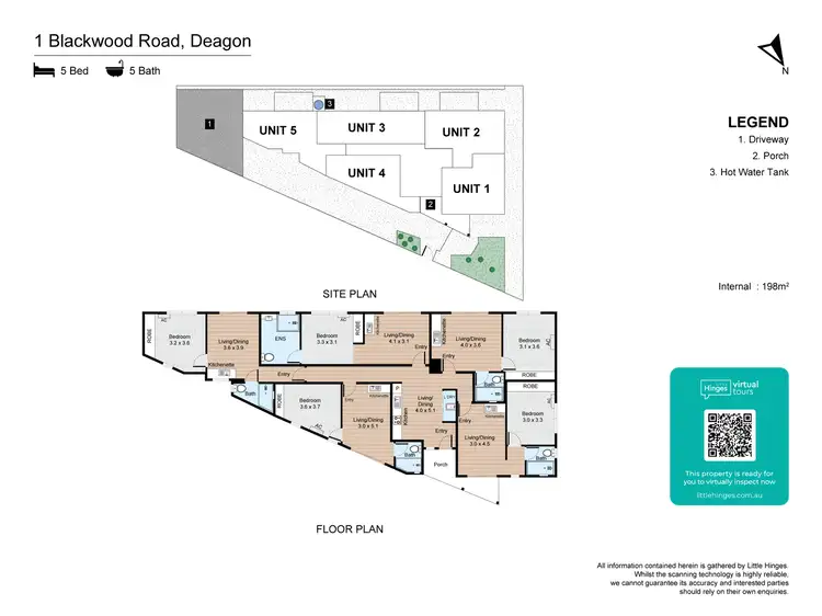Floorplan of Homely apartment listing, 4/1 Blackwood Road, Deagon QLD 4017