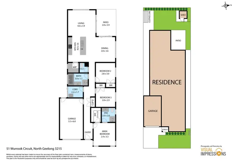 Floorplan of Homely house listing, 51 Wurrook circuit, North Geelong VIC 3215