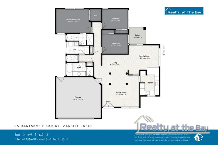 Floorplan of Homely house listing, 25 Dartmouth court, Varsity Lakes QLD 4227