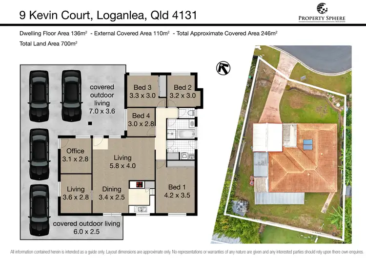 Floorplan of Homely house listing, 9 Kevin Court, Loganlea QLD 4131